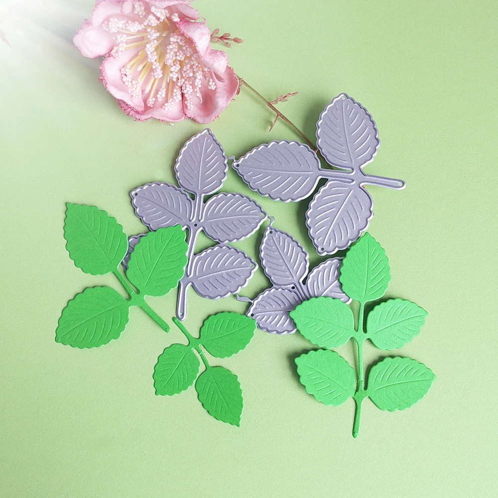 

New leaves and branches of 2 specificat cutting dies scrapbook decoration embossed photo album decoration card making DIY crafts