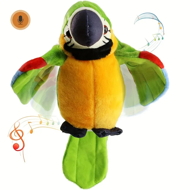 Talking Parrot Plush Toy 5