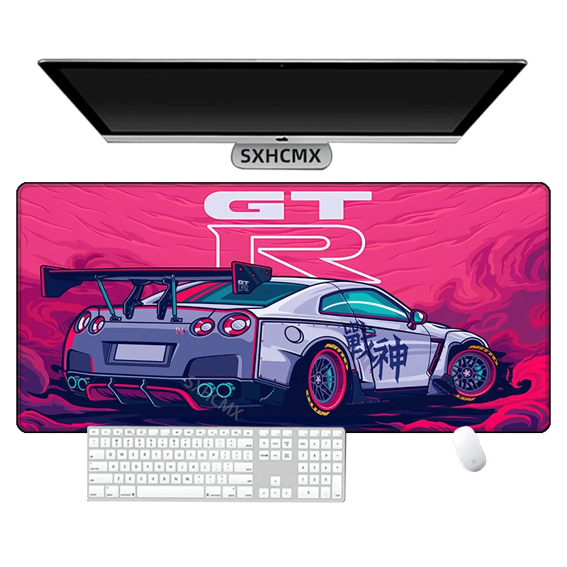 سجادة ماوس ألعاب GTR كبيرة مضادة للانزلاق