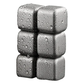 Titanium Metal Ice Cubes Refreezable 1