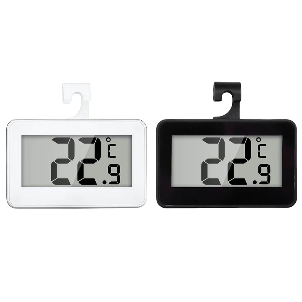 Mini Refrigerator Fridge Thermometer Waterproof Digital Freezer Thermometer with Hook Digital Refrigerator for Home