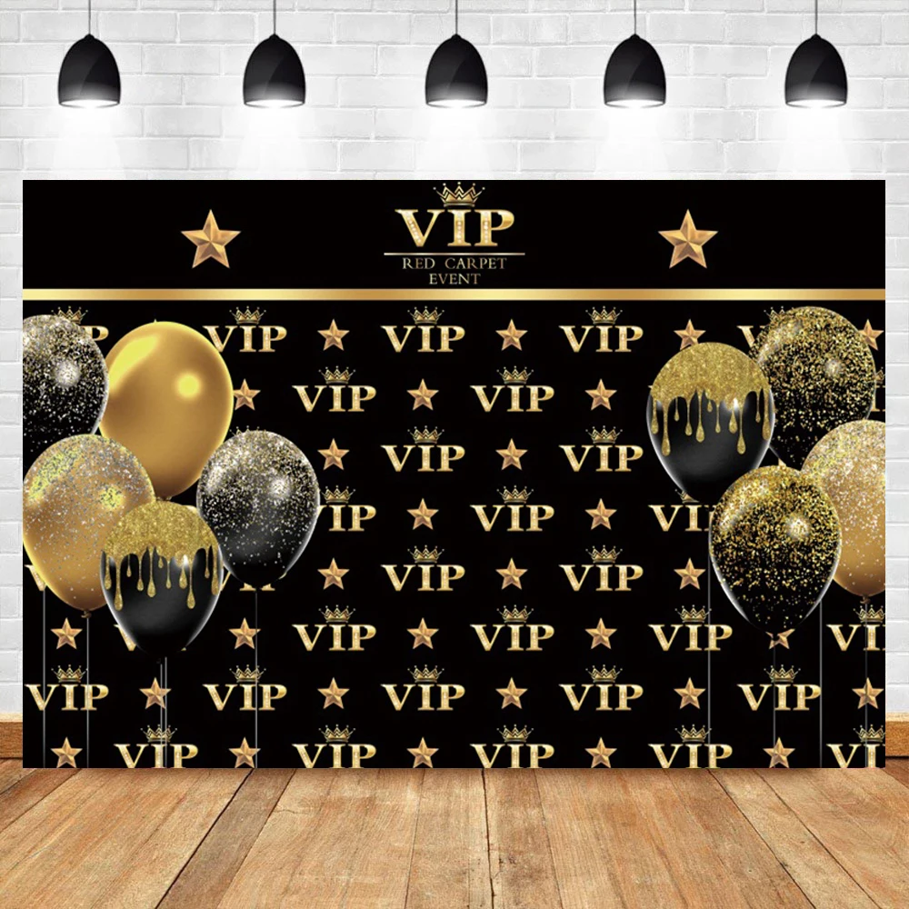 Laeacco Stage Backdrop Photography Red Carpet VIP Party Gold Polka Dots Family Portrait Photo Background Photocall Photo Studio