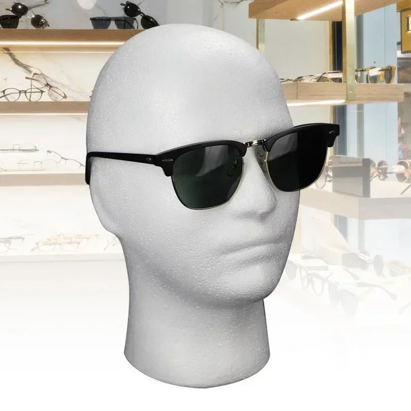 1Pcs Female Styrofoam Foam Mannequin Manikin Head Hat Glasses Display Foam Mannequin Head Model Hat Wig Display Stand Rack Tools foam mannequin head female mannequins
