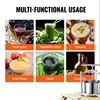 6L Fruit Wine Press Manual Juice Maker Apple Grape Making Press w/ Pole Handle Bar for Kitchen 6