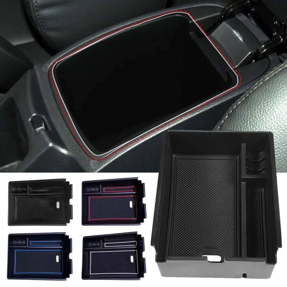 

For Kia Sportage NQ5 2022 Armrest Storage Box Organiser Interior Tray Car Centre Box Glove Accessories ABS Console G2H7