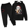 Anime Ninja Hoodie & Pants Set for Kids – Boys & Girls Autumn/Winter Outfit 1