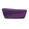 1700x790x620mm New Design Resin Acrylic Bathtub Colored Freestanding Rectangular Bathroom Tub RS6563A 1