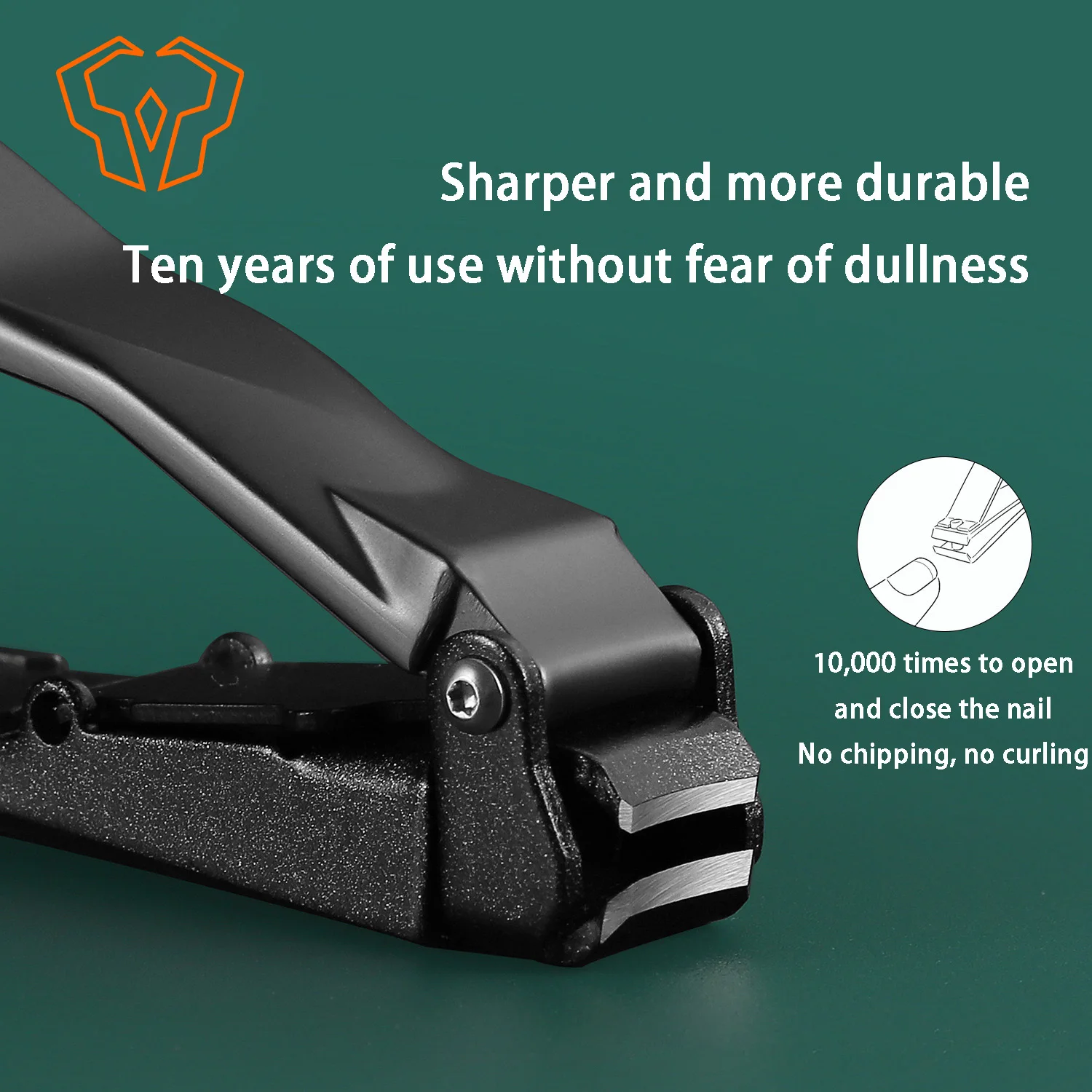 Nail Clippers Stainless Steel Anti Splash Nail Clippers Foldable Trimming Tools cutter
