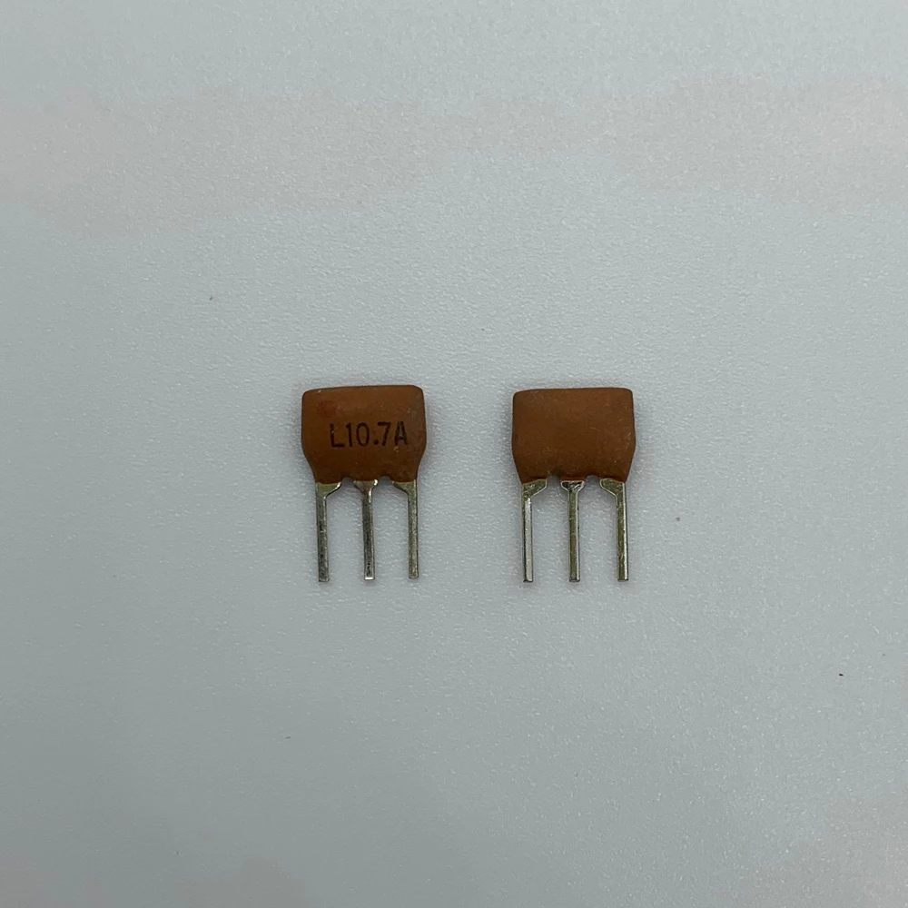 Ceramic Filter LT10.7MA5 10.7MHZ 10.7MA Radio Direct Plug 3 feet 280K bandwidth 10PCS