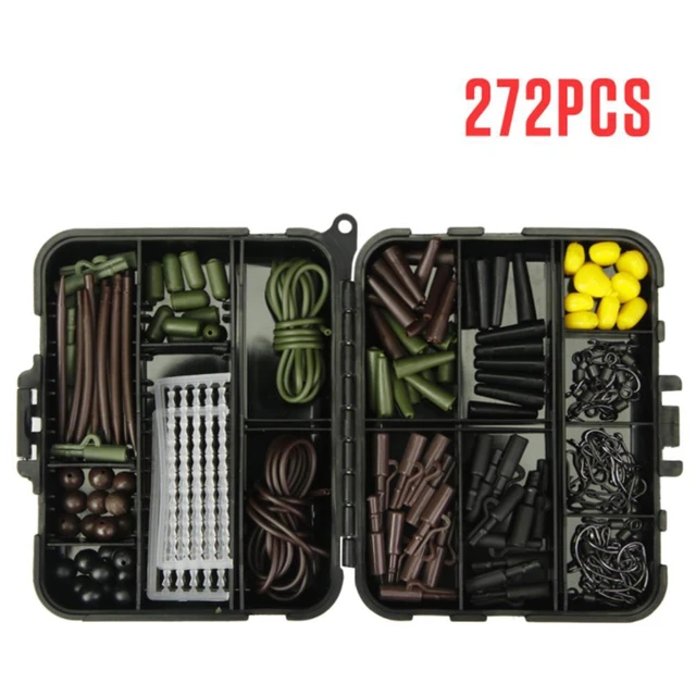 272PCS of European-Style Fishing Accessories Set Hook And Stop Bean-Turning  European-Style Carp Fishing Gear And Fishing Tools - AliExpress