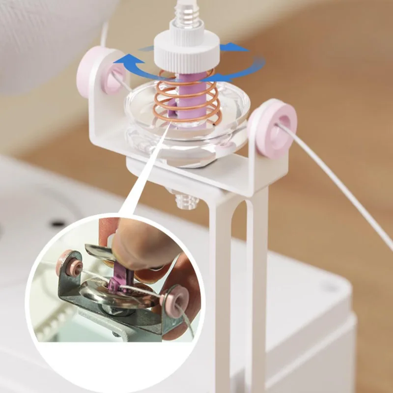 Adjustable Speed and Tension for Neat Balls of Yarn, Automatic Electric Winder USB Powered Knitting Tool