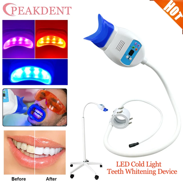 LED Light Tooth Whitening Machine Utilizes Cold Light Technology Effectively Whiten Teeth Bleaching Accelerator Device Dental