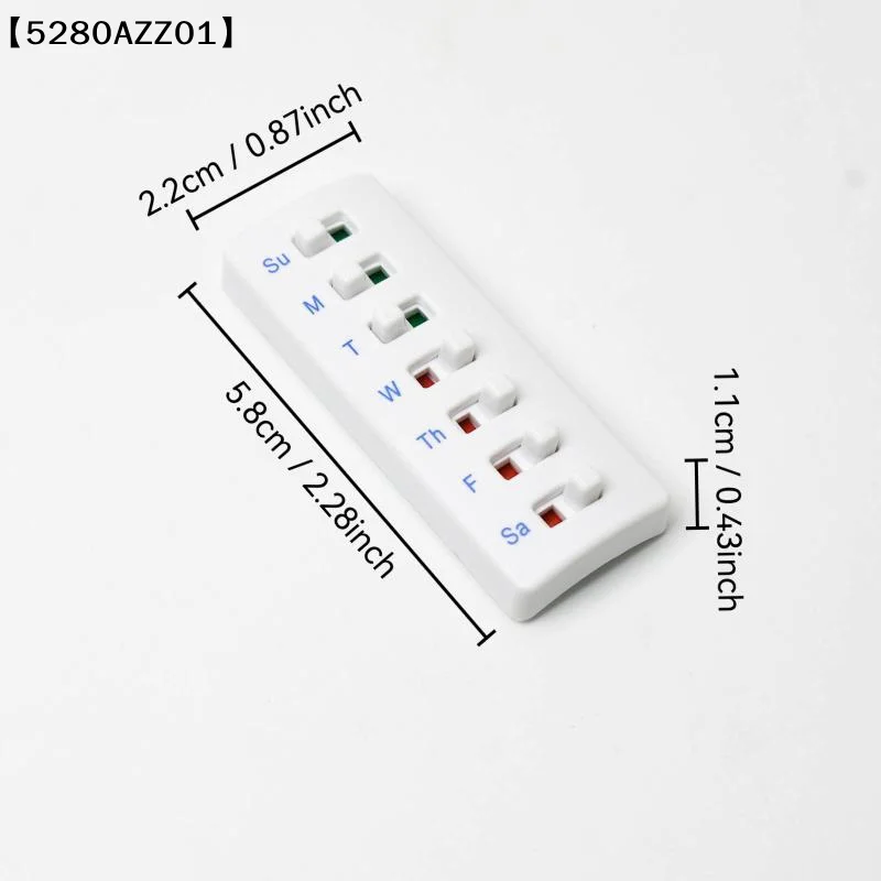 Multifunctional Color-Coded Medication & Vitamin Reminder System