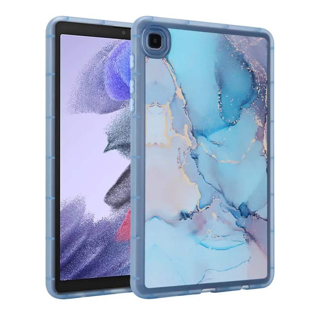 

Чехол из ТПУ для Samsung Galaxy Tab S8, S7 Plus, A8 10,5, 2021, SM-X200 S6 Lite, P610, A7 Lite, SM-T220, цветной печатный чехол с мраморной текстурой