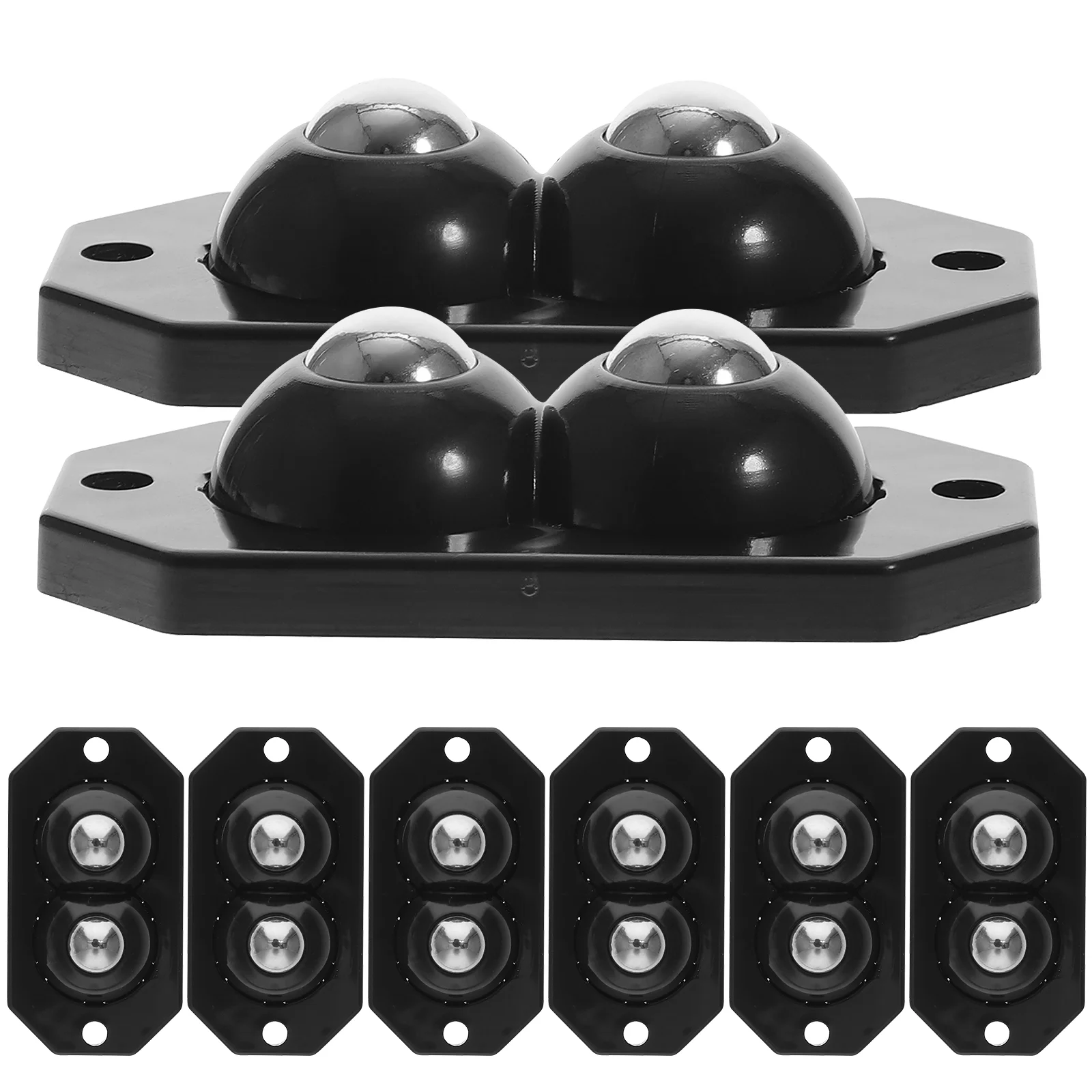 

8 шт., Универсальные ролики из нержавеющей стали