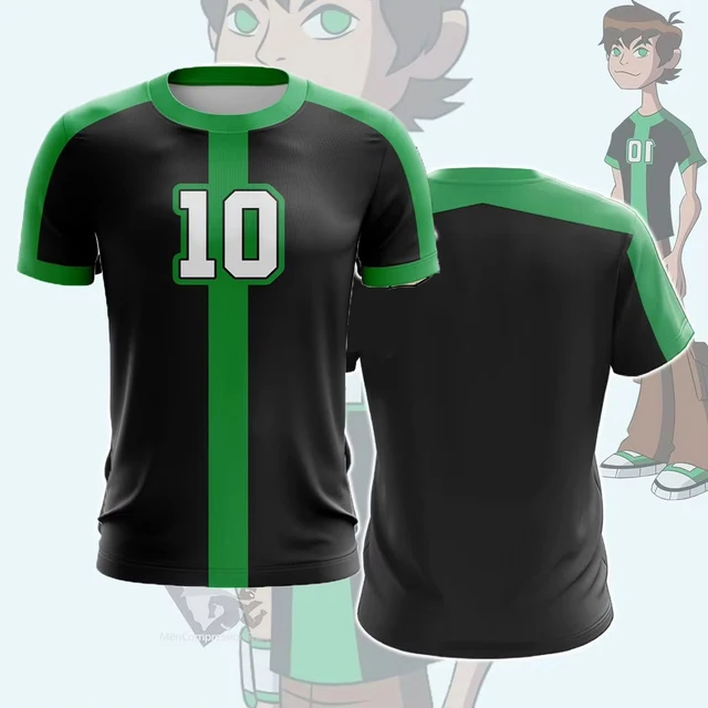 Cosplay T Shirt Ben 10 Anime Ben10 Omniverse Ben Tennyson Cosplay