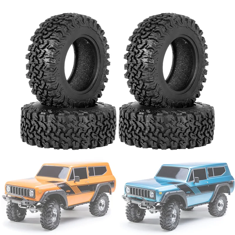 90mm 1.9  Ÿ̾  Ÿ̾, 1/10 RC ũѷ ڵ TRX4 D90  SCX10 II III Ĺ, 4 ǽ