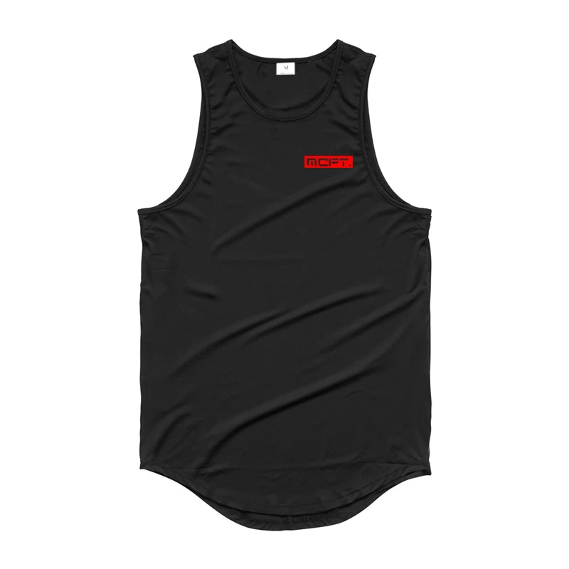 Mens Bodybuilding Tank Top Gyms Fitness Sleeveless Shirt Casual Fashion Cotton Chinese Printed Sling Vest Male Summer Clothing