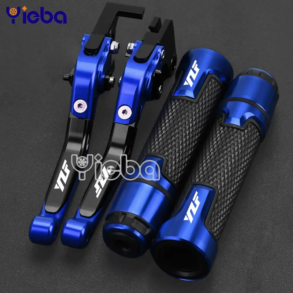 

FOR YAMAHA YZF R7 2023 2022 Motorcycle 7/8" 22MM Handbar Grips Adjustable Brake Clutch Lever YZFR7 YZF yzf R7 22-23 Accessories