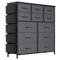 Dresser for Bedroom with 12 Drawer Dressers Chests of Drawers for Hallway Storage Organizer Unit with Fabric Sturdy Metal Frame 1