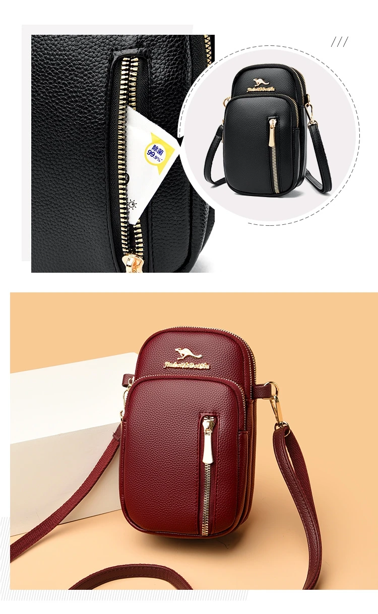 Piccola borsa a tracolla da donna per cellulare borsa design_voghion.com