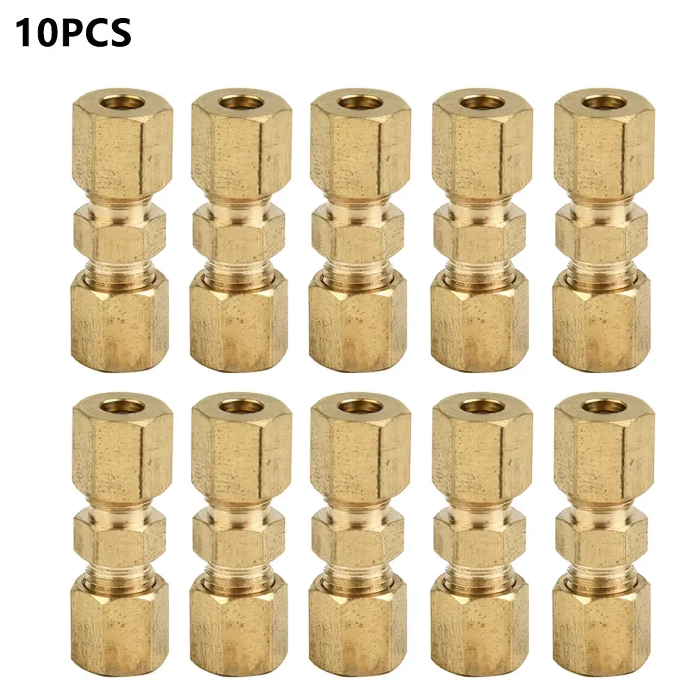 

10PCS Universal Brake Line Connector For Brake Line Without Flaring 4.8mm 3/16 " Car Automobiles Accessories Part Set