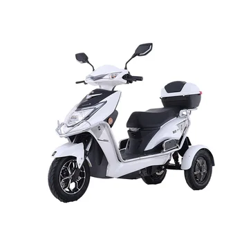 Hot sell electric tricycle in electric scooters 3 three wheel disability with padals for adults/elderly 1