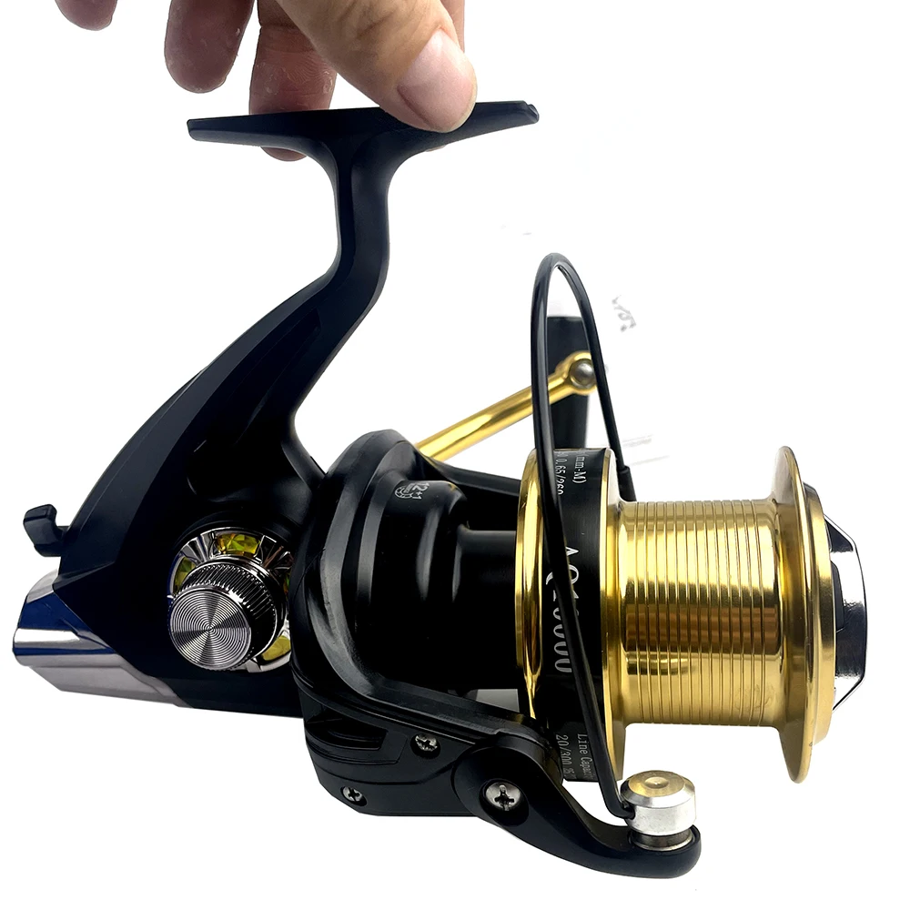 

New Fishing Reel Surfcasting Reel Sea Big Pulling 15kg Drag Spinning Reel Durable Carp Fishing Saltwater 8000 9000 10000 Series