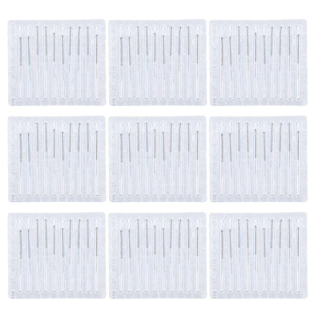

100pcs Ring Handle Needle Disposable Facial Needles Needles