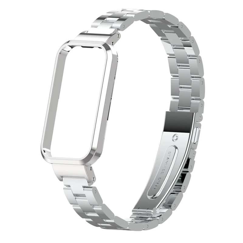 Luxury Stainless Steel Watchband Bracelet - Metal Wristband