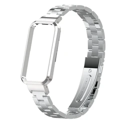 Luxury Stainless Steel Watchband Bracelet - Metal Wristband for redmi band 2 (3)