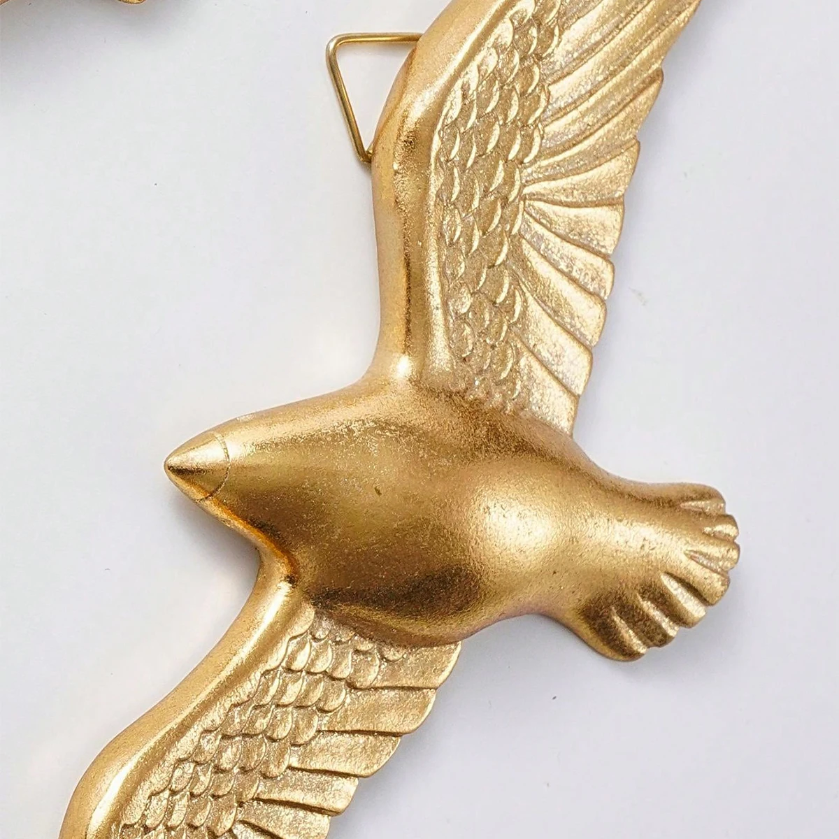 4PC, golden bird shape decorative wall hanging, suitable for living room, study, shop and celebration, party wall decoration