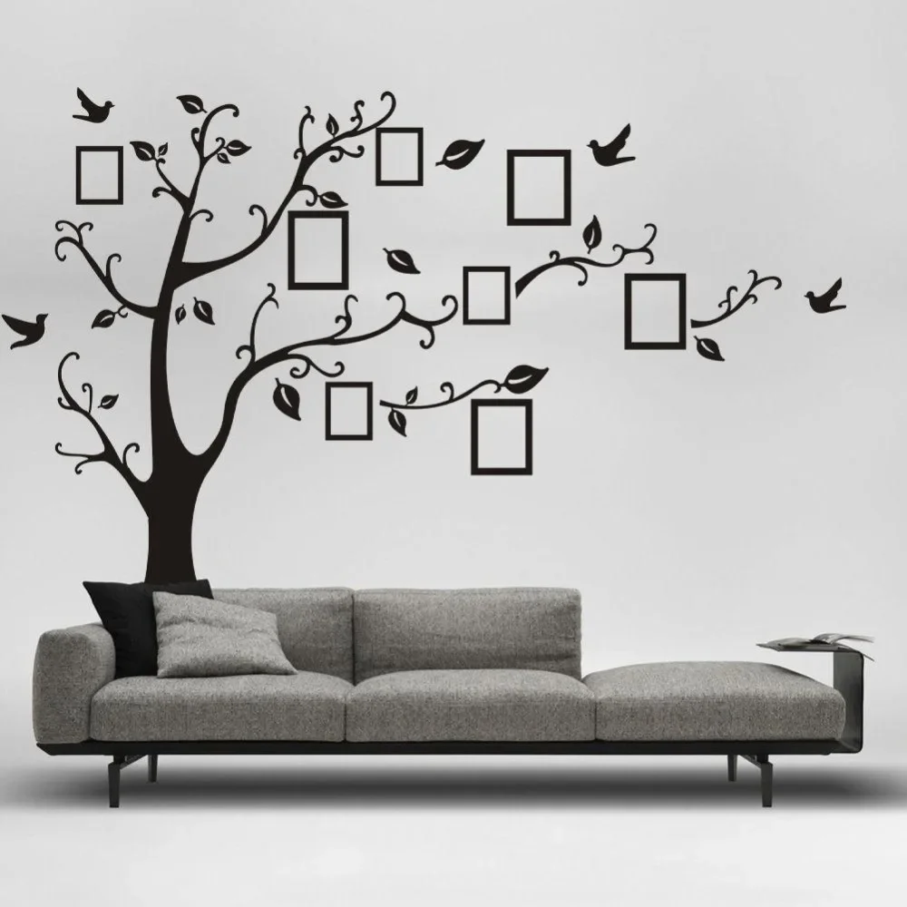 Large 3D Photo Tree Wall Decal 2