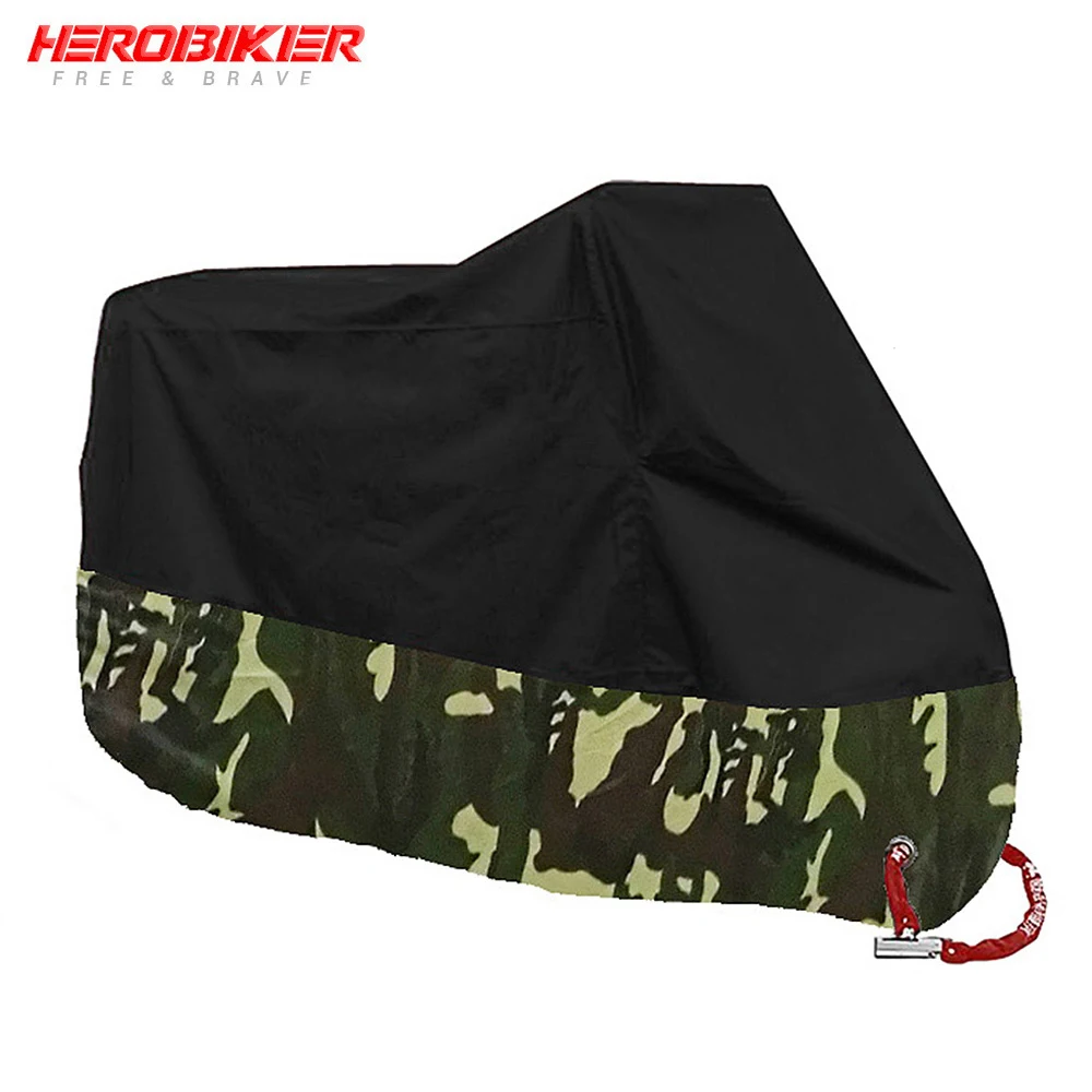 Premium Waterproof Motorcycle Cover - Durable, Dustproof, & Rain-Resistant Protector