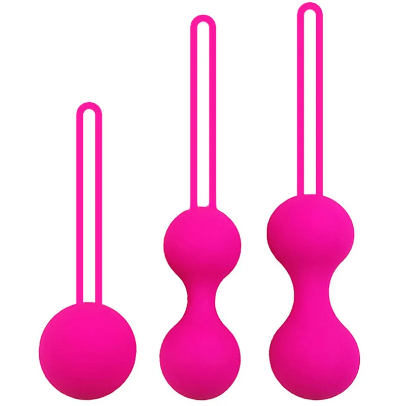 Безопасный силиконовый умный шарик Кегеля