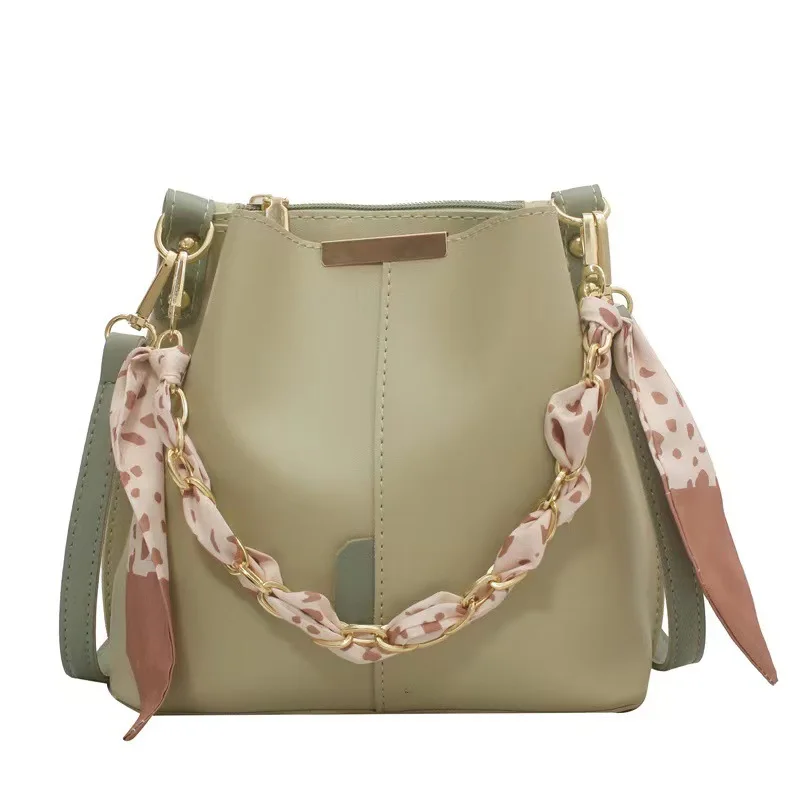 Bag Crossbody High-Quality Large Capacity Bucket Handbags For Women Chain Casual Messenger Versatile Exquisite Luxury Shoulder