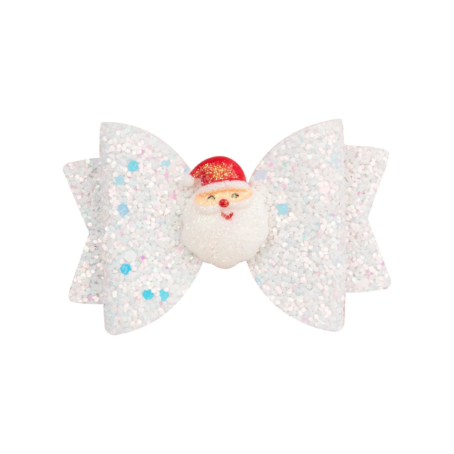 Weihnachten Haars chleifen Haars pange für süße Mädchen Kinder Haarnadel Haars pangen Kopf bedeckung Kinder Party Haarschmuck – Detail 6