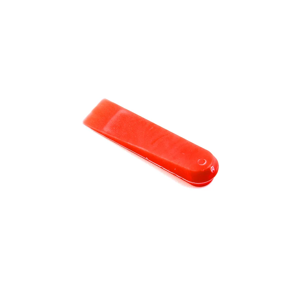 

100Pcs Plastic Tile Spacers Reusable Positioning Clips Wall Flooring Tiling Tool PE Red Tools For Floor Wall Tile Projects