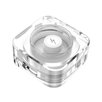 Scatola di ricarica Smart Ring 3,7 V 200 mAh senza cavo di ricarica Scatola di ricarica con attivazione automatica trasparente con display a luce LED