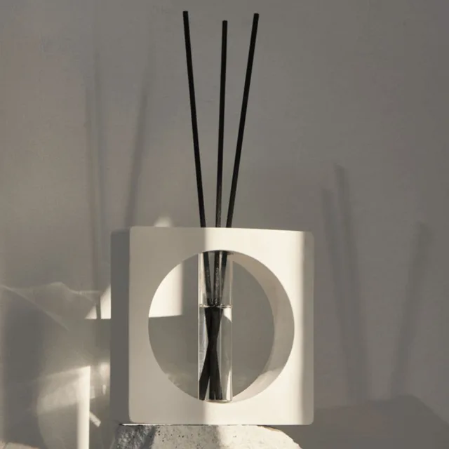 Geometric Aroma Diffuser Bottle Modern Room Decor Essential Oils Diffuser Bottle Empty Home Perfume Diffuser Sticks With Bottle 5
