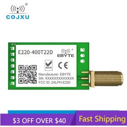 LLCC68 Wireless LoRa Module UART 433MHz 470MHz 22dBm 5km Long Range SMA-K RSSI WOR Watchdog Cojxu E220-400T22D Transceiver RF