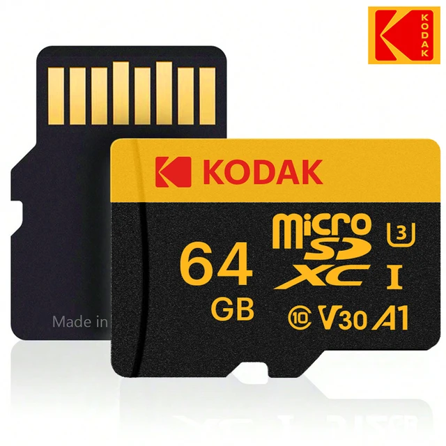 KODAK Mobile Memory Card 256GB Recorder Storage High Speed 128GB monitoring SD Card 64GB 32GB TF Gaming Microsd Class10 U3 V30 1 KODAK Mobile Memory Card 256GB Recorder Storage High Speed 128GB monitoring SD Card 64GB 32GB TF Gaming Microsd Class10 U3 V30 1