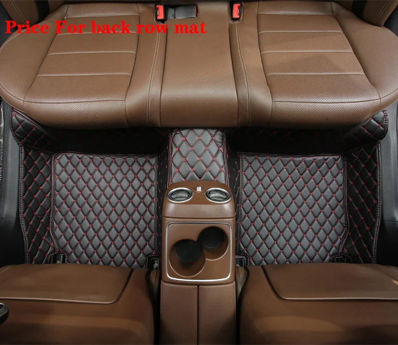 Luxury Diamond Design Custom Car Floor Mat - Premium Rug Foot Pad Auto Accessory