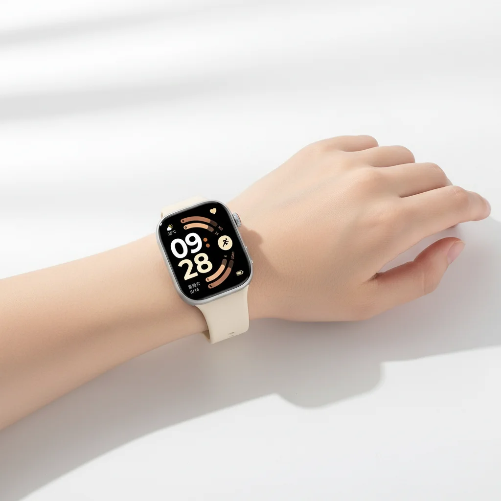 Silicone Sports Comfortable Smartwatch Strap - Soft and Durable Bracelet