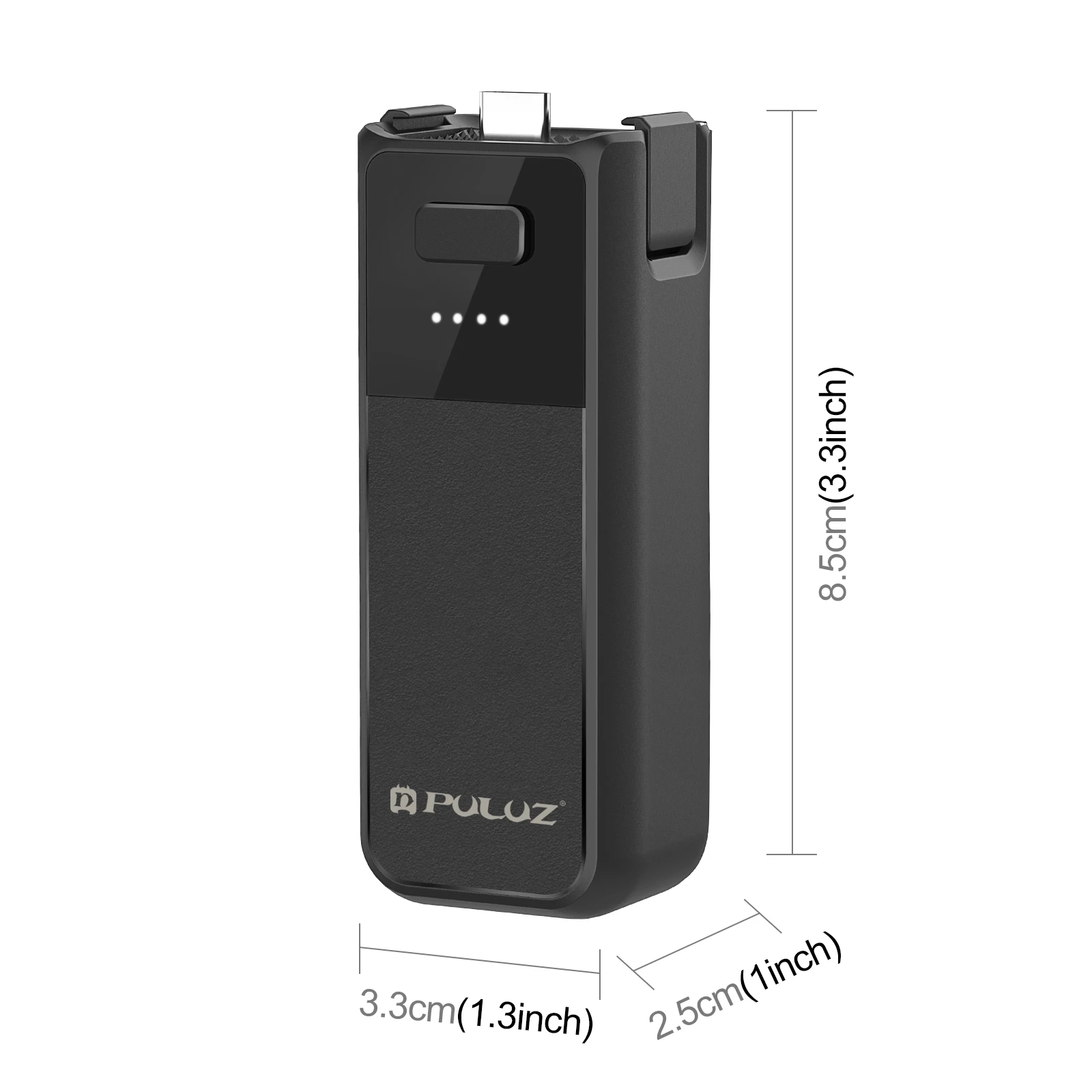 Description Picture 5 of itemPULUZ High-Capacity 2800mAh Battery Grip For DJI Osmo Pocket 3 Handle with Type C Interfaces