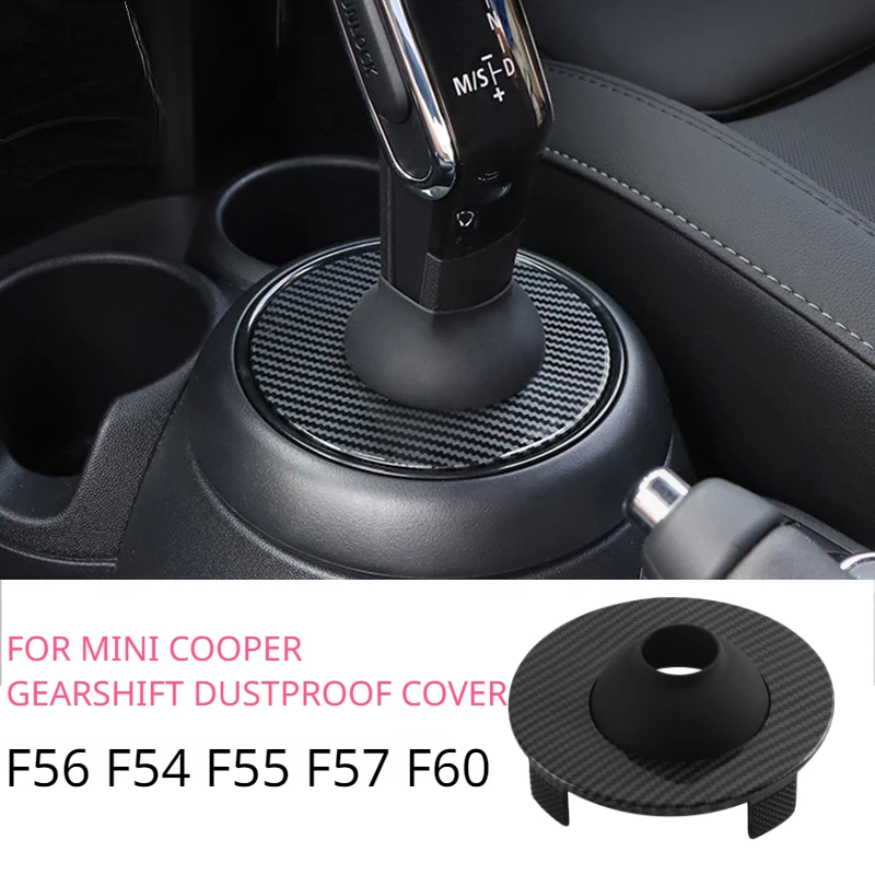

For Mini Cooper S JCW F56 F54 F55 F57 F60 Accessories Car Gear Shift Lever Ring Cover Dustproof Cover Interior Auto Part