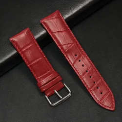 Vintage Leather Watch Strap - Premium 20mm/22mm Band for 22mm (165R)