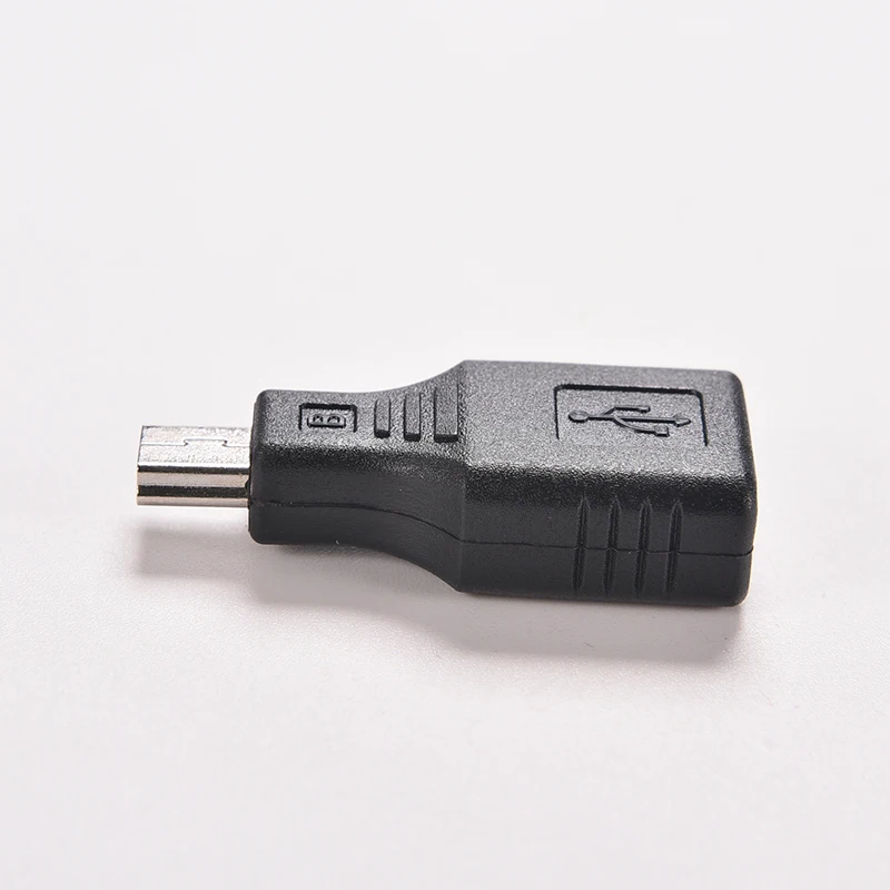 새로운 네트워크 USB 2.0 A 암에서 미니 USB B 5 핀 수 코드 케이블 허브 어댑터, 1PC