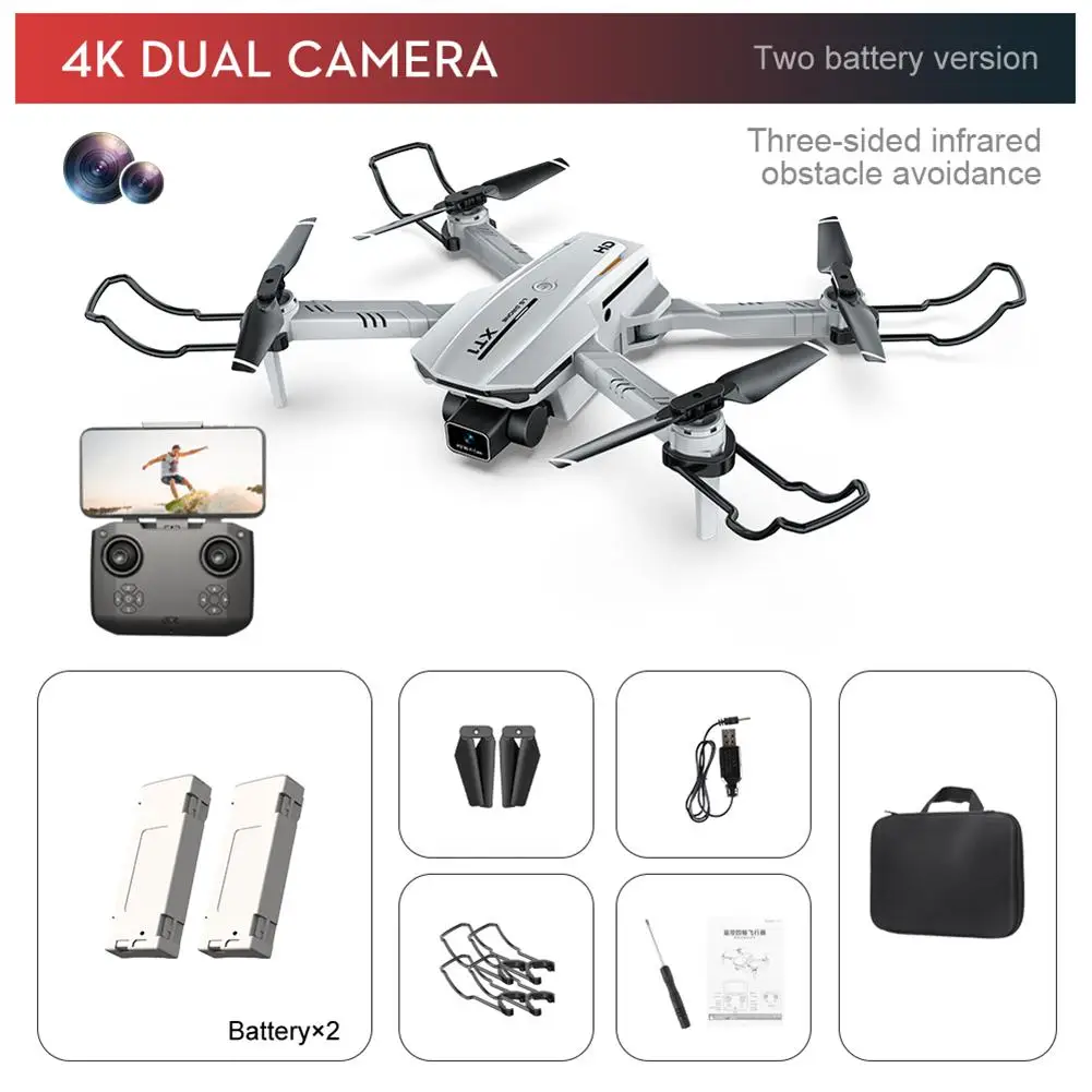 Automatic Obstacle Avoidance Drone Aerial Photography Hd Entry-level Quadcopter Remote Control Aircraft Children 4k Hd Footage camoro quadcopter drone with camera and remote control RC Quadcopter