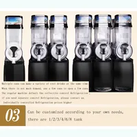 Slush And Smoothing Snow Melting Machine Frozen Drink Machine Slushie Commercial Mix Ice Slush Machine 2